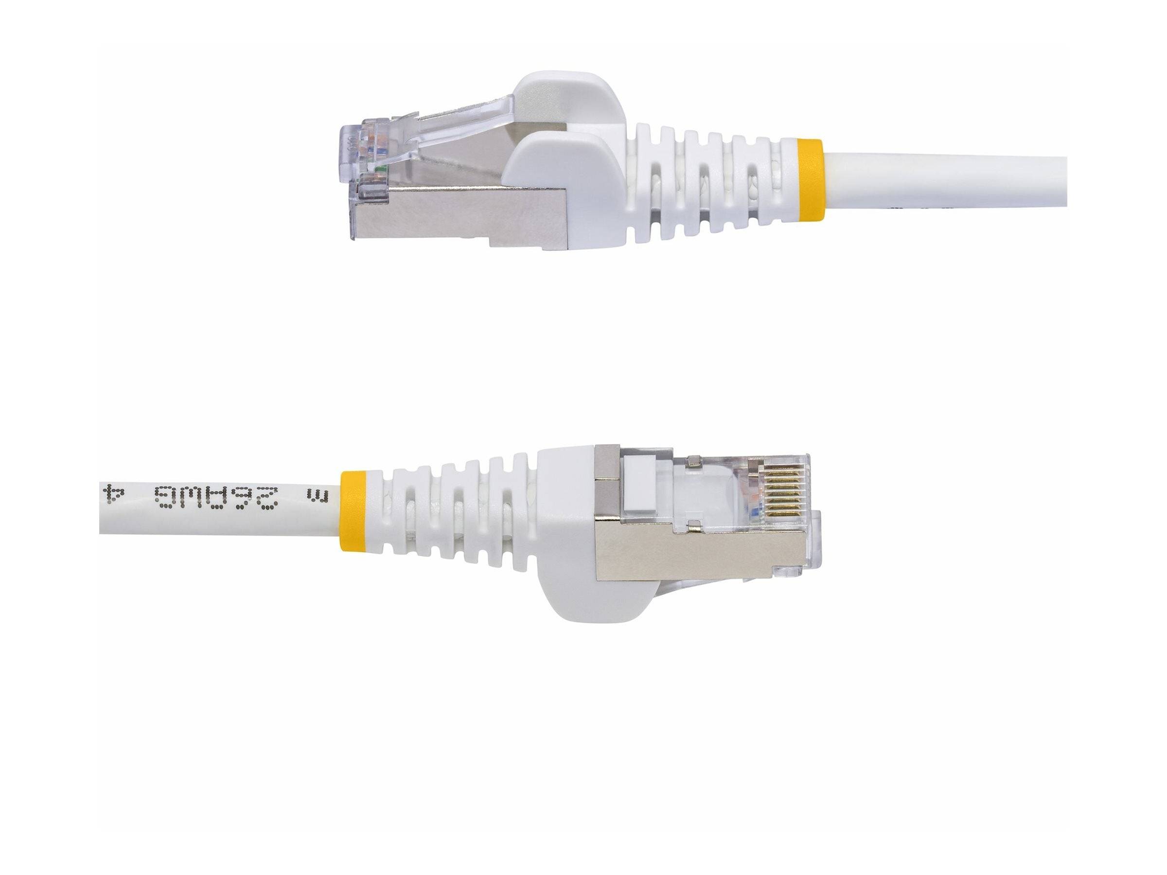 StarTech.com 3 m Weißes CAT8 Netzwerkkabel, RJ45 25G/40G LAN Kabel, S/FTP - Patch-Kabel - RJ-45 (M)-1