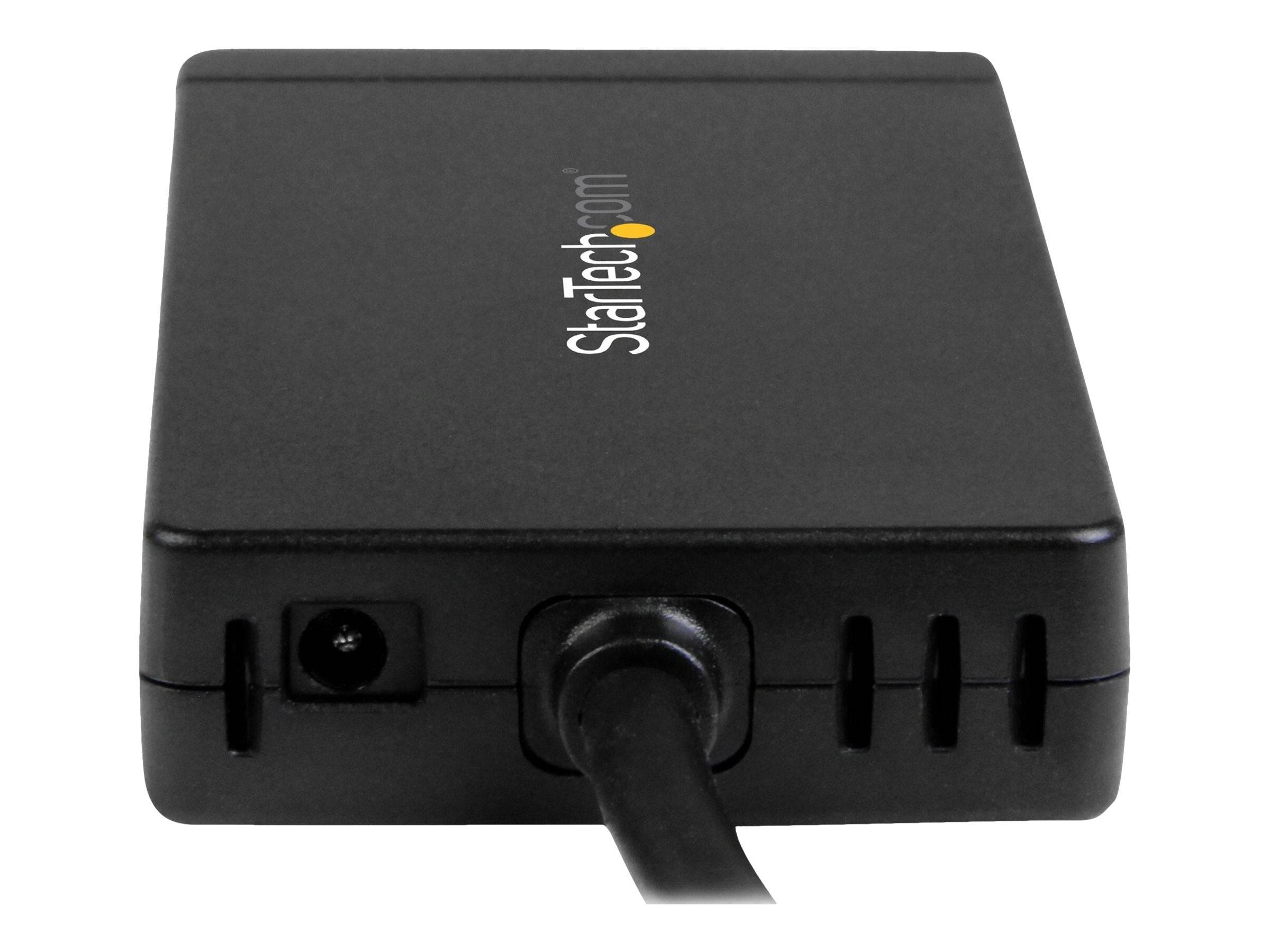 StarTech.com Startech 3 Port USB 3.0 Hub mit USB-C und Gigabit-1