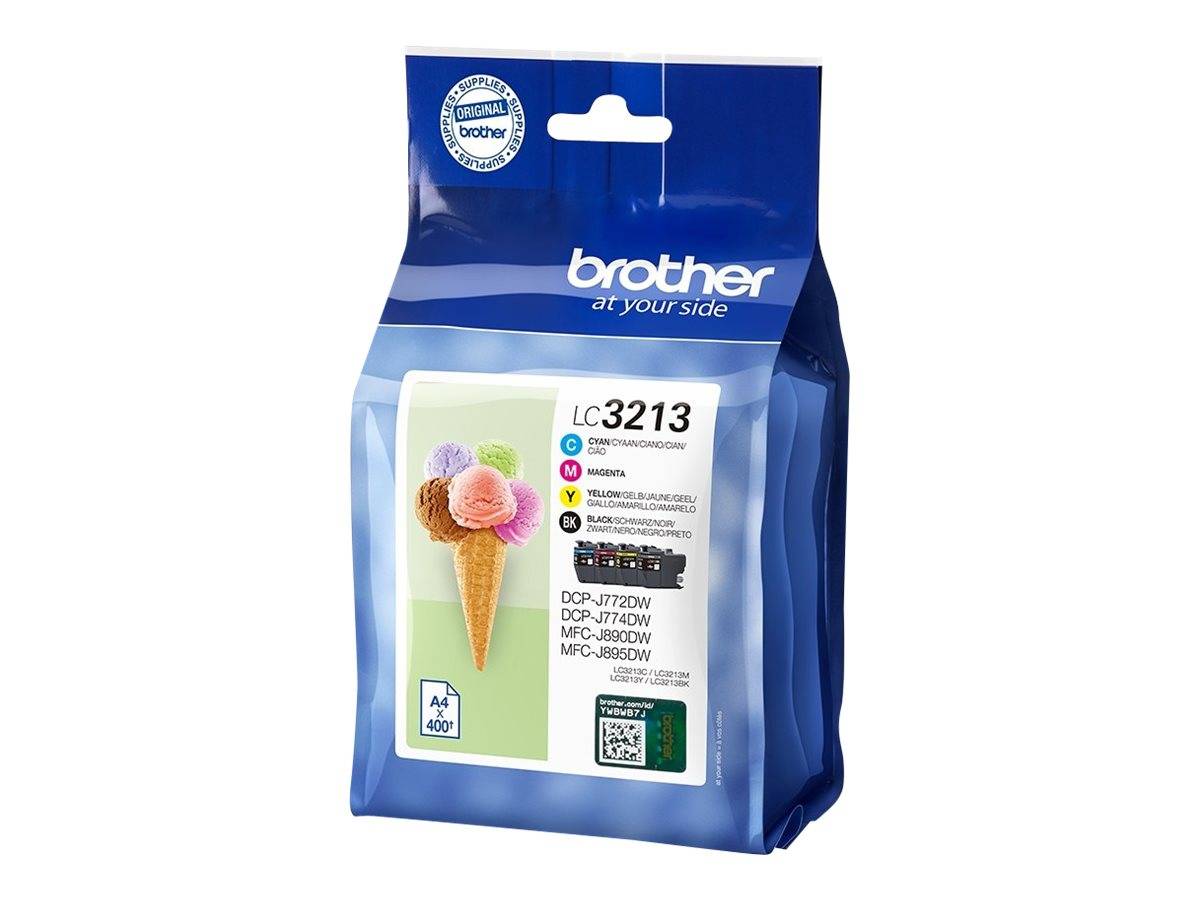 Brother LC3213 - 4er-Pack - Schwarz, Gelb, Cyan, Magenta - Original - Tintenpatr-1