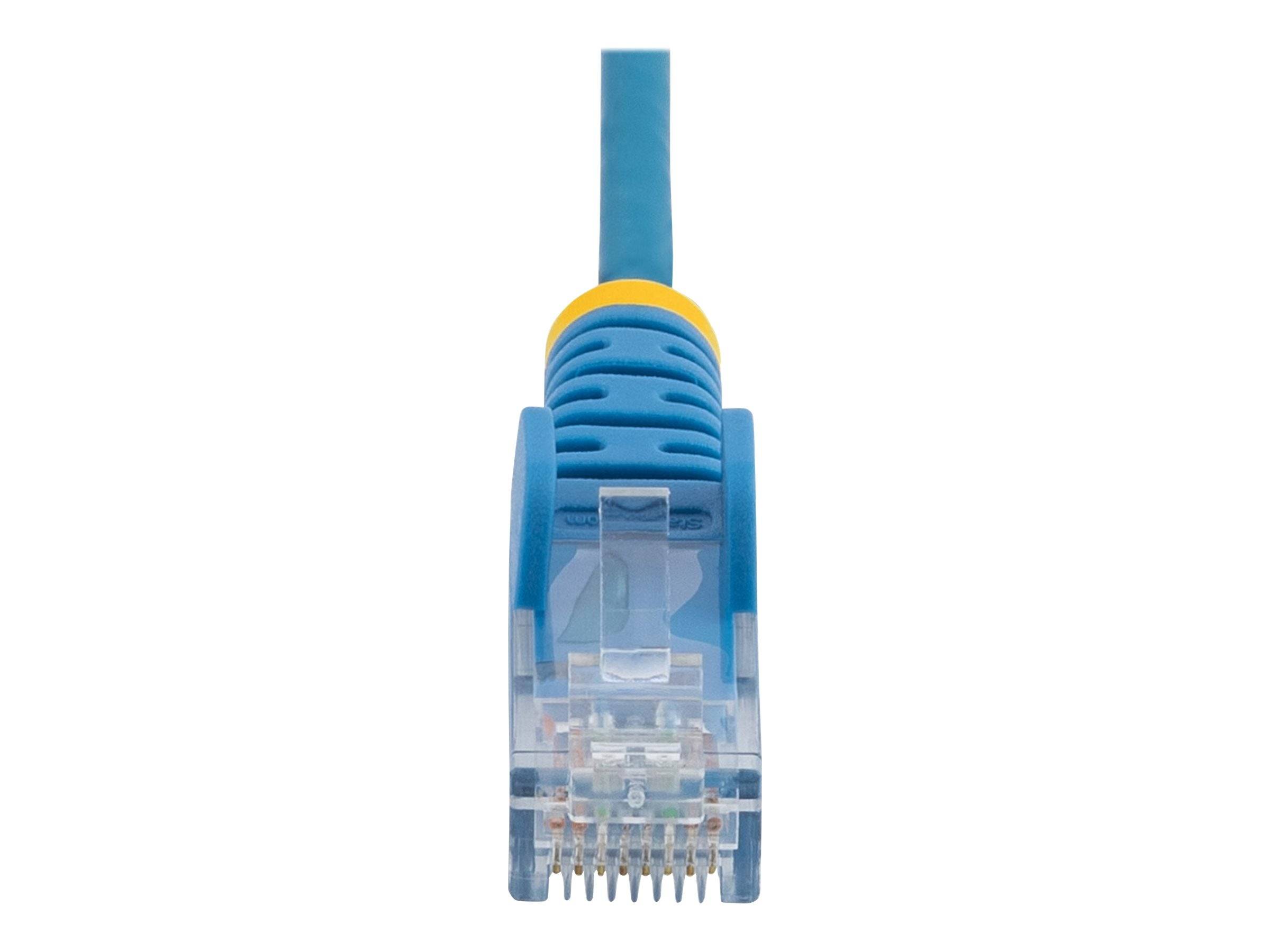 StarTech.com 2m Slim LSZH CAT6 Ethernet Cable, 10 Gigabit Snagless RJ45 100W PoE Patch Cord, CAT 6 10GbE UTP Network-1