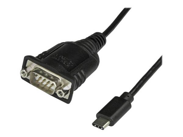 StarTech.com USB-C auf Seriell Adapter - USB C zu RS232 Kabel - USB Typ C auf DB9 Kabeladapter - Windows / MacOS /