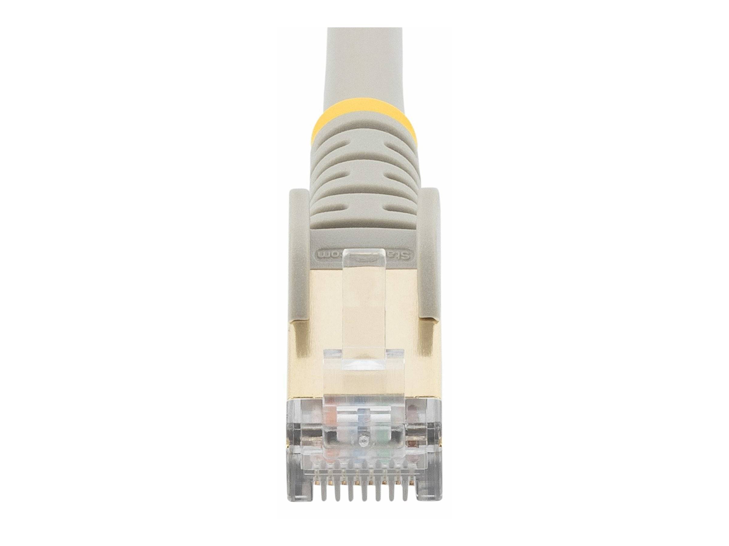 StarTech.com 1.5m CAT6A Ethernet Cable, 10 Gigabit Shielded Snagless RJ45 100W PoE Patch Cord, CAT 6A 10GbE STP Network-1