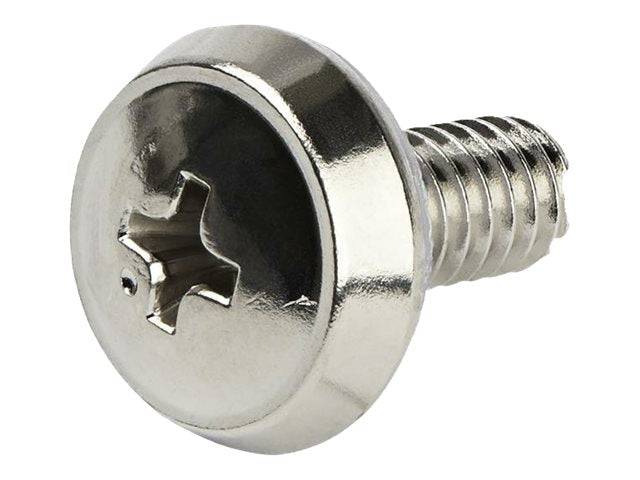StarTech.com 12-24 Server Rack Screws - 50 pack - Nickel-plated - Rack-Schrauben-1