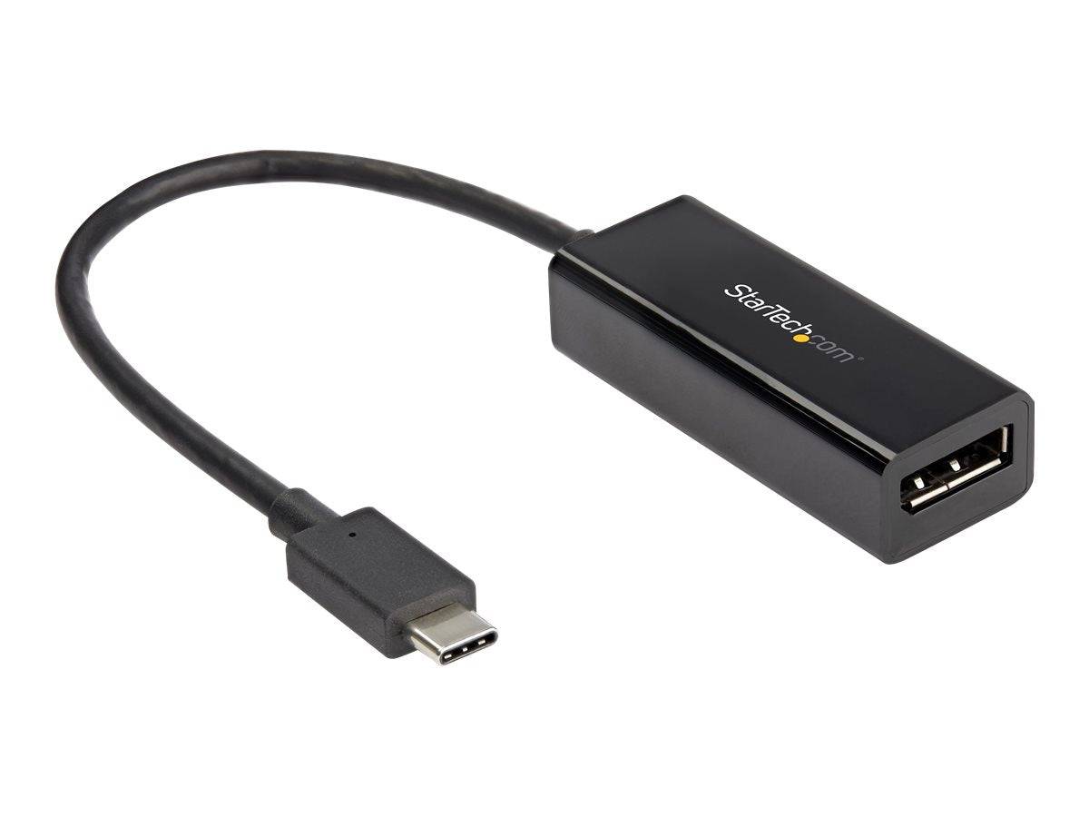 StarTech.com StarTech USB C to DisplayPort Adapter, 8K/5K/4K USB Type C to DP 1.4 Alt Mode Video Converter,-0