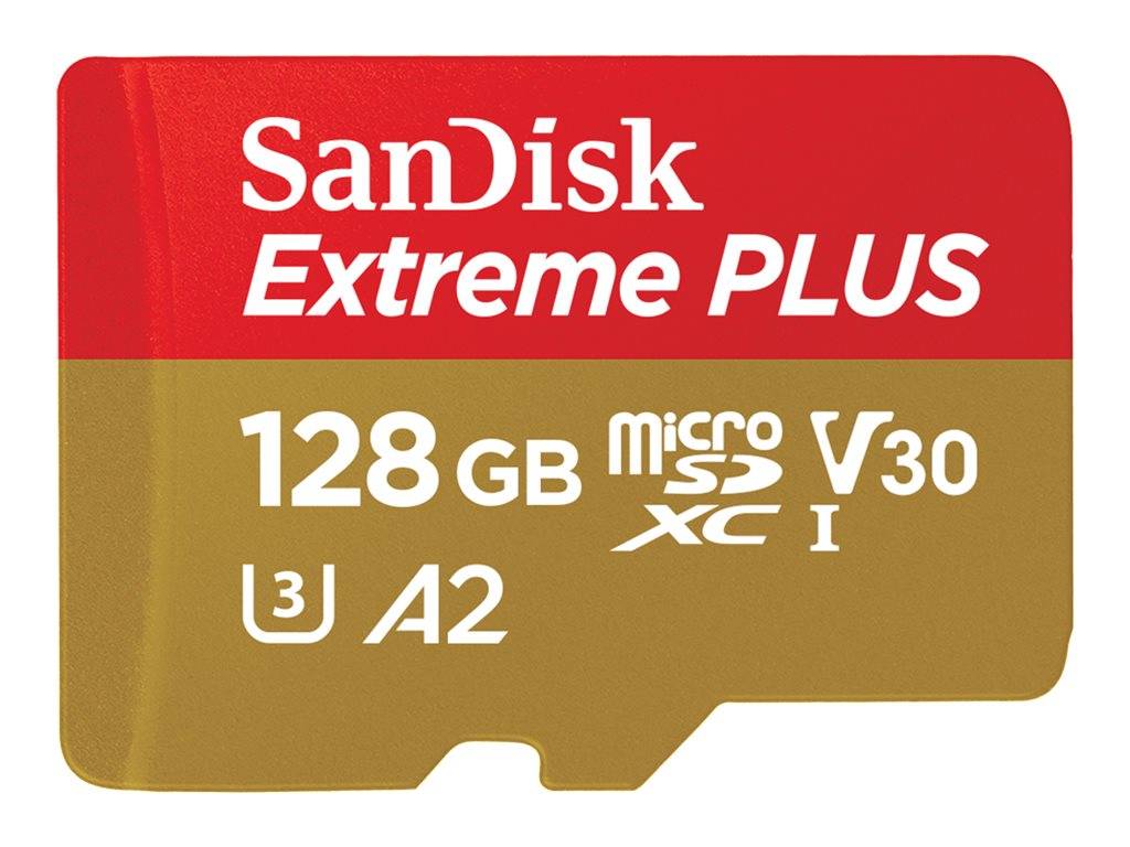 SanDisk Extreme PLUS - Flash-Speicherkarte (microSDXC-an-SD-Adapter inbegriffen)-0