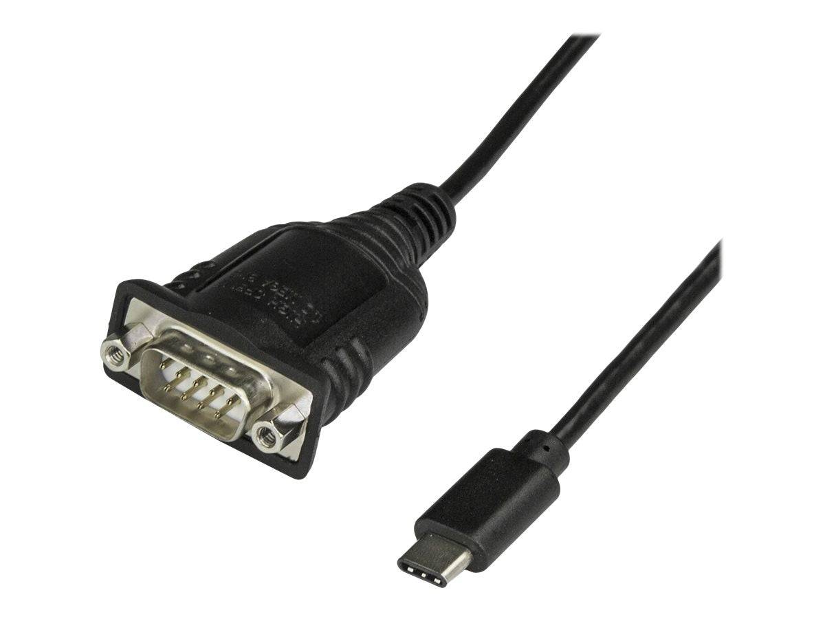 StarTech.com StarTech USB-C auf Seriell Adapter mit COM Retention - USB C zu RS232 Kabel - USB C zu DB9 Kabel - Windows