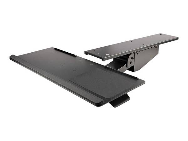 StarTech.com Tastaturablage - Höhenverstellbare Tastatur und Mausablage, 25 x 66 cm - Ergonomische