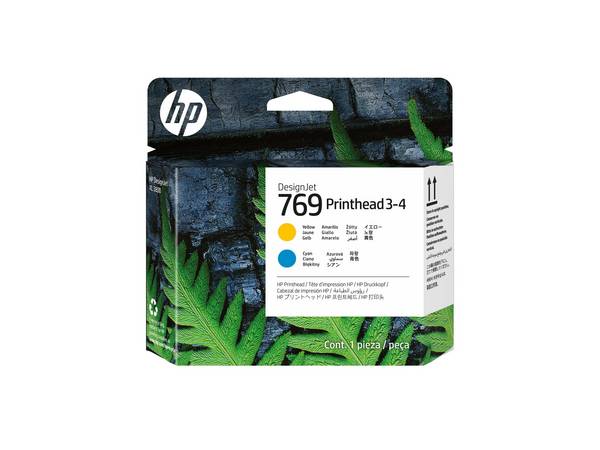 HP 769 - Gelb, Cyan - original - DesignJet - Druckkopf - für DesignJet XL 3800 -