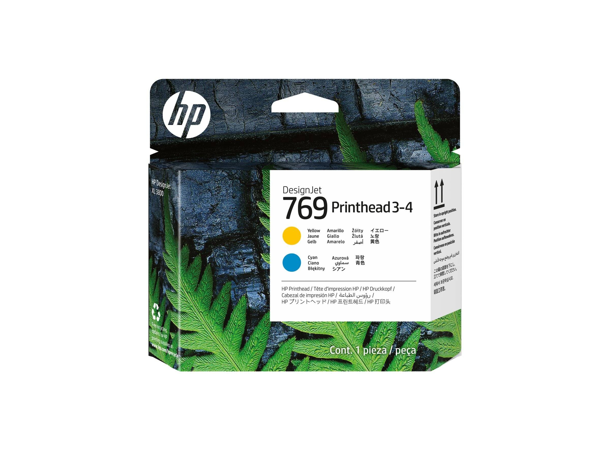 HP 769 - Gelb, Cyan - original - DesignJet - Druckkopf - für DesignJet XL 3800 --0