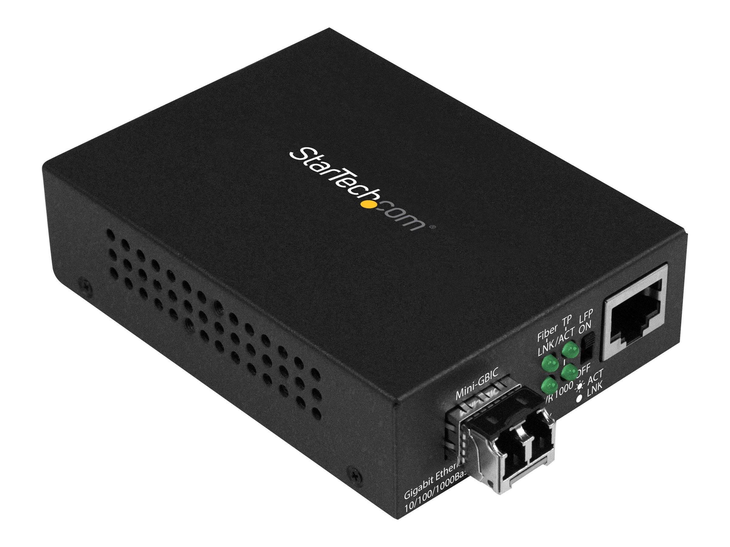 StarTech.com Startech Gigabit Ethernet Glasfaser Medienkonverter-0