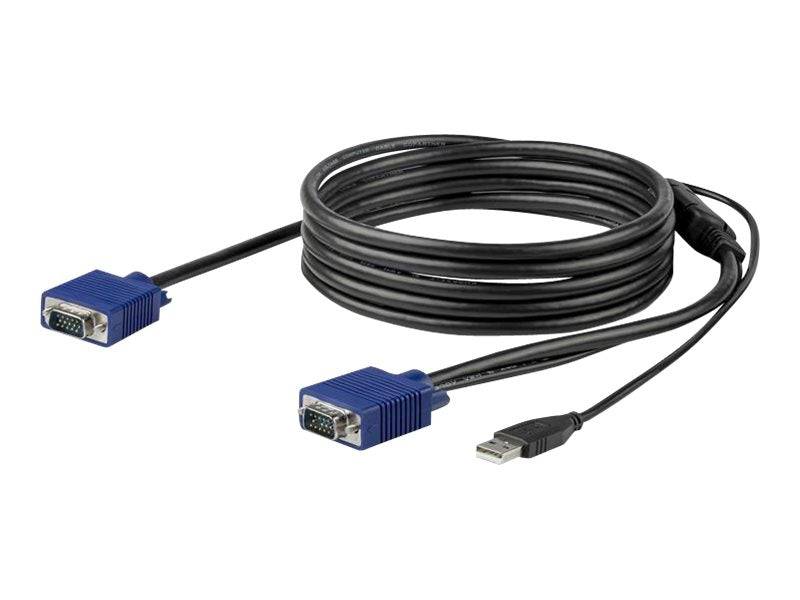 StarTech.com StarTech 3 m KVM Kabel für StarTech.com Rackmount Konsolen - Video- / USB-Kabel - Mini-VGA (M)-0