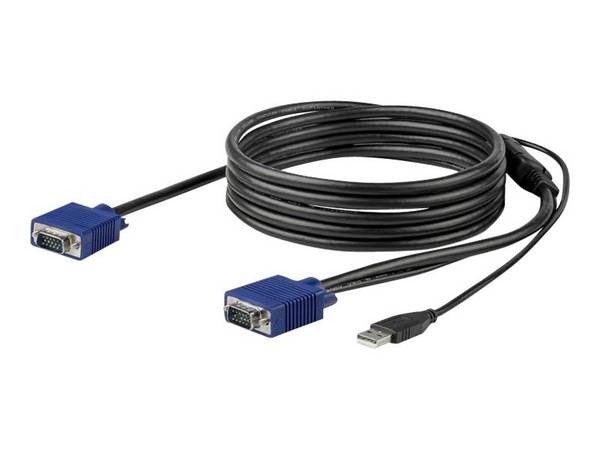 StarTech.com StarTech 3 m KVM Kabel für StarTech.com Rackmount Konsolen - Video- / USB-Kabel - Mini-VGA (M)