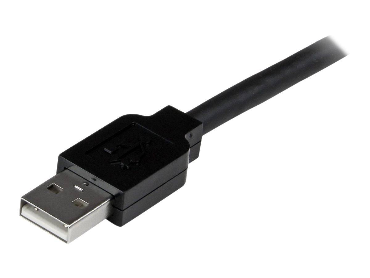StarTech.com 20m aktives USB 2.0 Verlängerungskabel - Stecker/Buchse - USB 2.0 High Speed Kabel Verlängerung --1