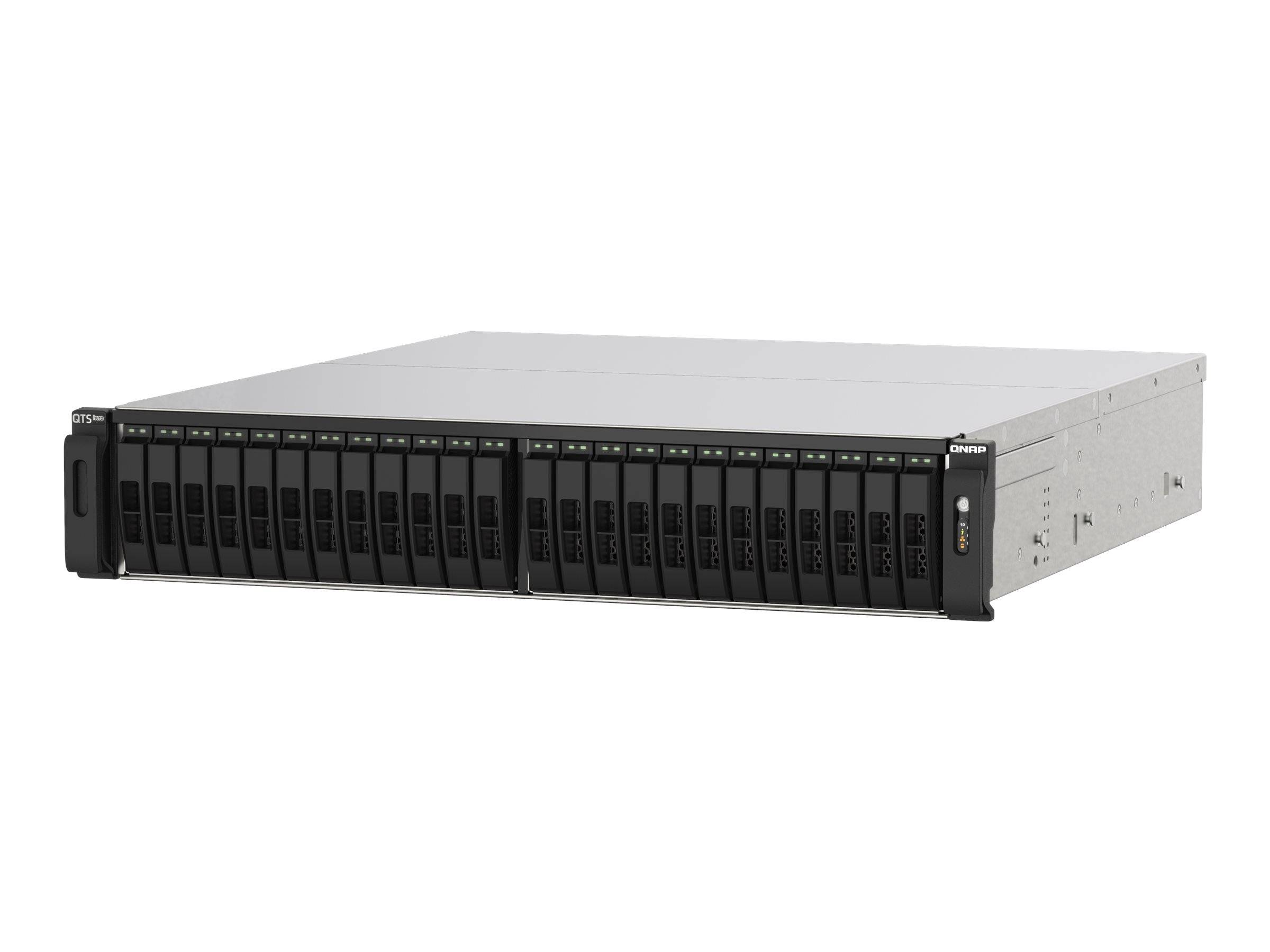 QNAP TS-H2490FU - NAS-Server - 24 Schächte - Rack - einbaufähig - PCI Express 3.0 x4 (NVMe)-0