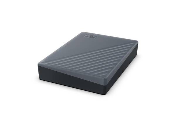 WD My Passport WDBRMD0040BGY-WESN - Festplatte - verschlüsselt - 4 TB - extern (tragbar)
