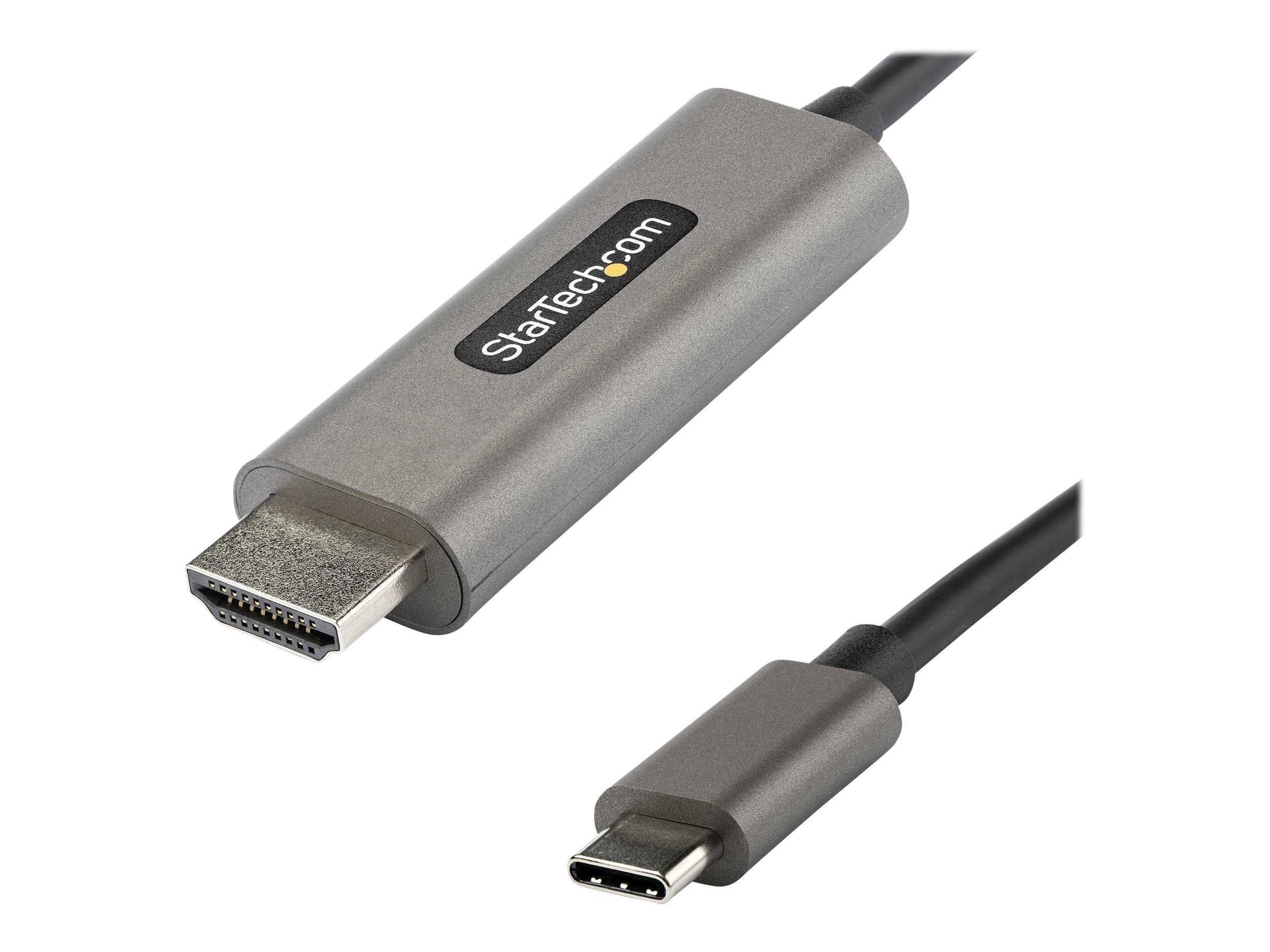 StarTech.com 5m USB-C auf HDMI Kabel 4K 60Hz mit HDR10 - Ultra HD Video Adapter Kabel - DP 1.4 Alt Mode HBR3-0
