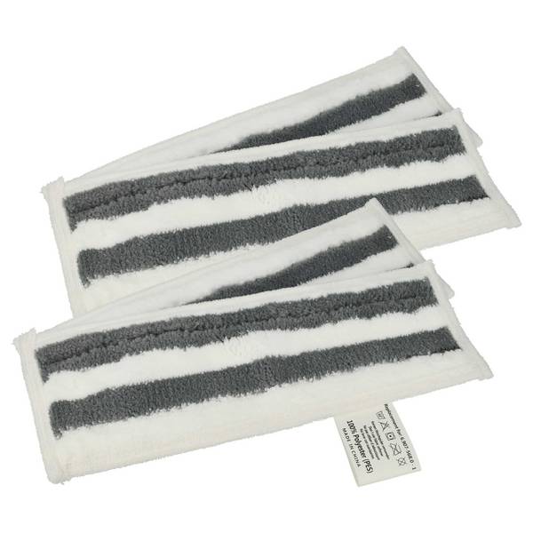 vhbw 4x Wischbezug kompatibel mit Kärcher SC 5 EasyFix Premium | SC 5 EasyFix Premium Iron, SC 6.800 Dampfreiniger -