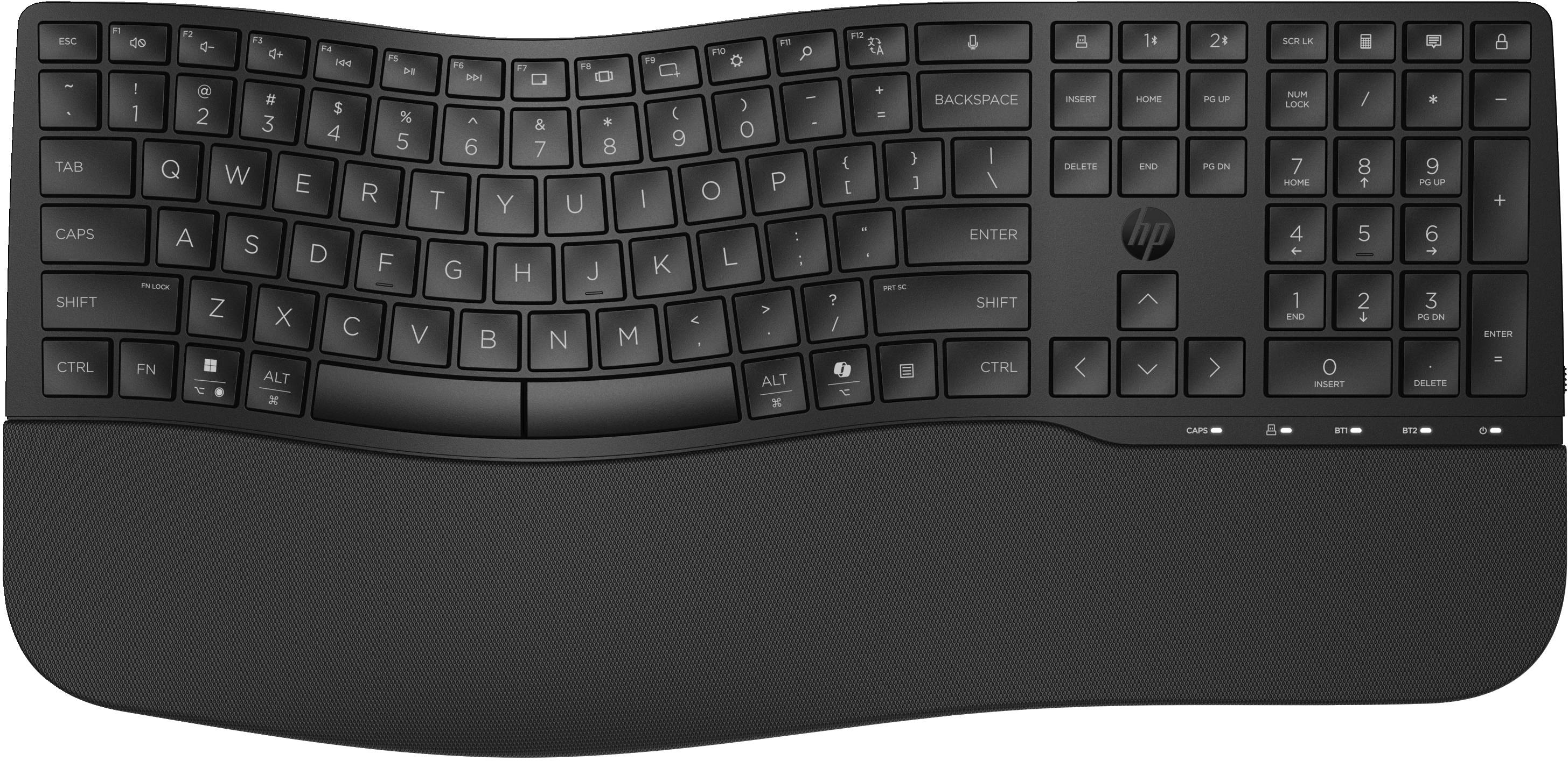 HP 680 - Tastatur - Dual Mode, 3-Zonen-Layout-4