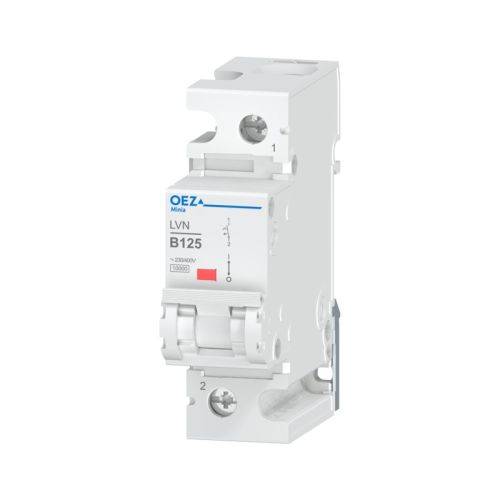 125A 1pol. Schutzschalter B-Charakteristik 10kA, AC 230V / DC 72V-0