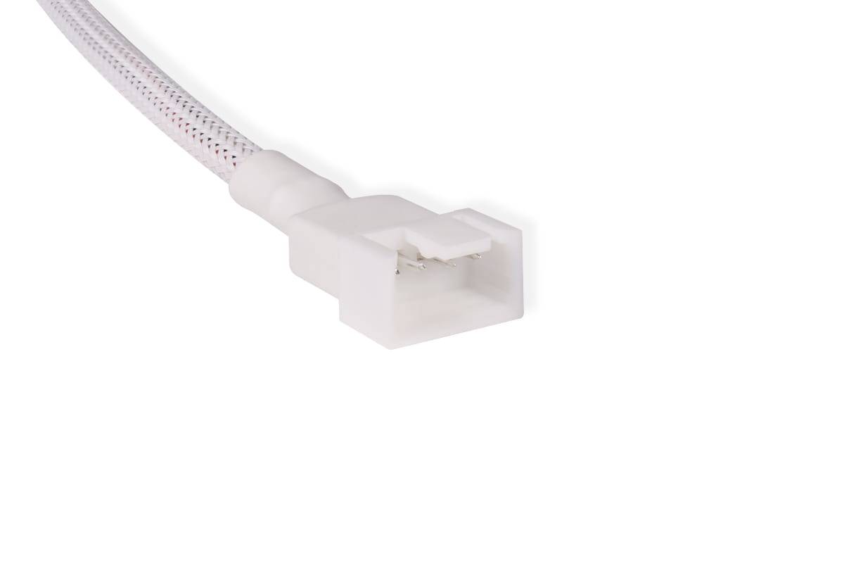 Alphacool 18720, Cable extension, Kunststoff, Weiß, 4-pin + 4-pin, 300 mm, 1 Stück(e)-1