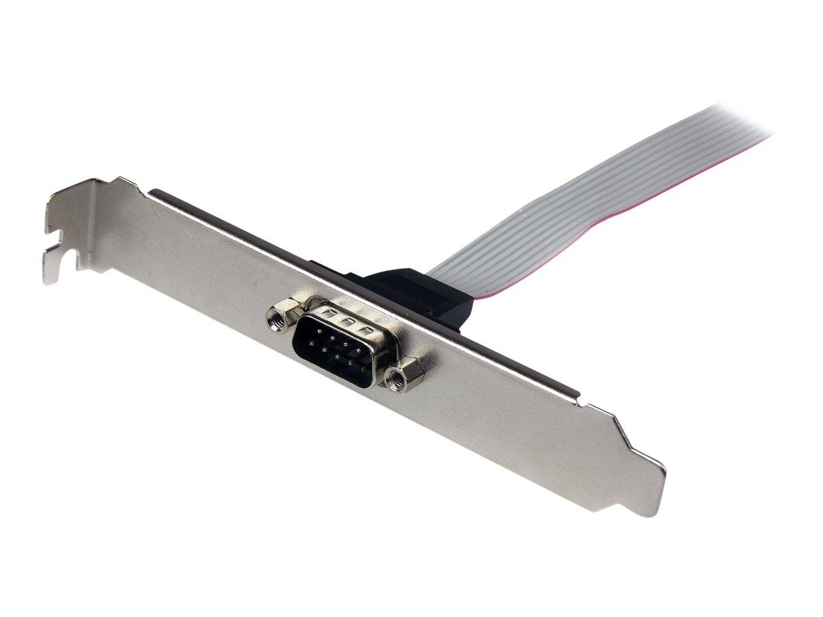 StarTech.com DB9 Slotblech Seriell Motherboard Header mit 9pol Stecker an 10-pin Buchse - Motherboard Header (Buchse)-2
