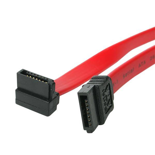 StarTech.com 60cm SATA Serielles ATA-Kabel rechts gewinkelt - Bu/Bu - S-ATA Ansc-1