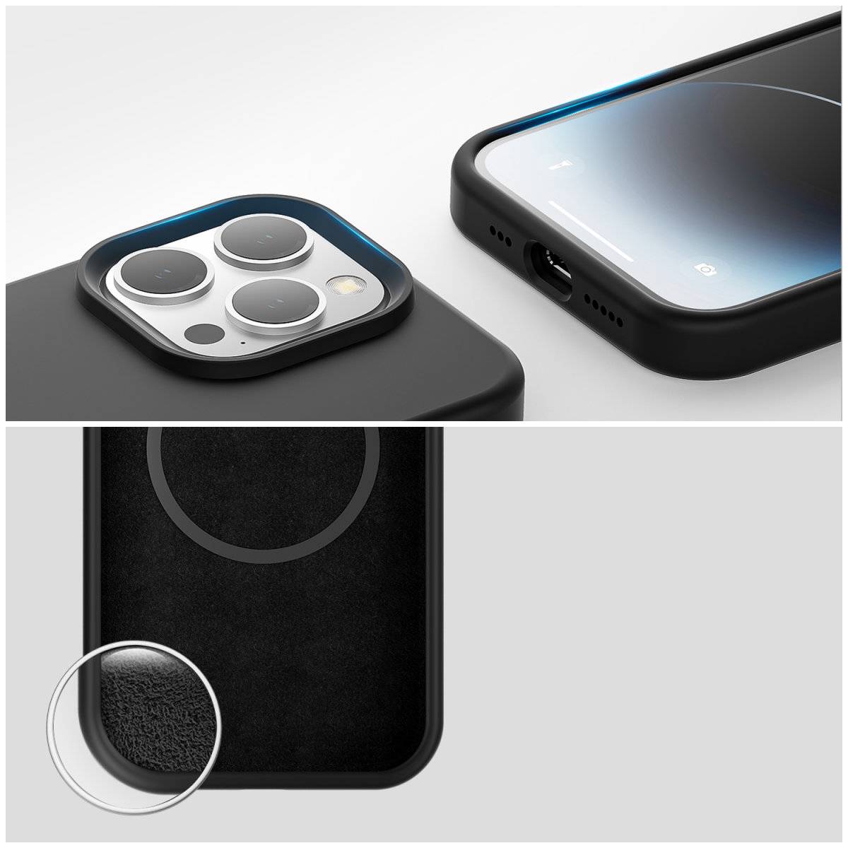 4smarts Silikon Case Cupertino für Apple iPhone 15 MagSafe-kompatibel-4