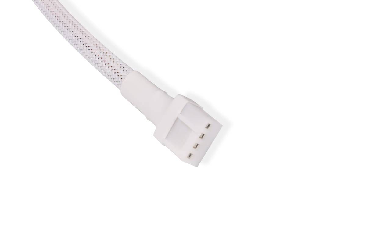 Alphacool 18720, Cable extension, Kunststoff, Weiß, 4-pin + 4-pin, 300 mm, 1 Stück(e)-2