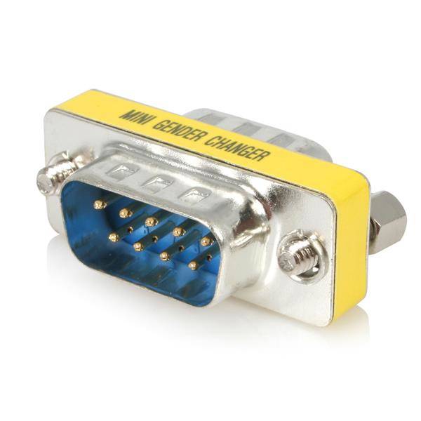 StarTech.com Seriell DB9 Gender Changer - St/St - Serieller Gender Changer - DB--1