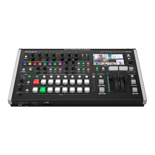 ROLAND V-80HD - 8-Kanal Streaming Video-Switcher (1.080/60p | 4,3“ LCD-Farbdisplay | SDI & HDMI | PTZ-Steuerung |-1