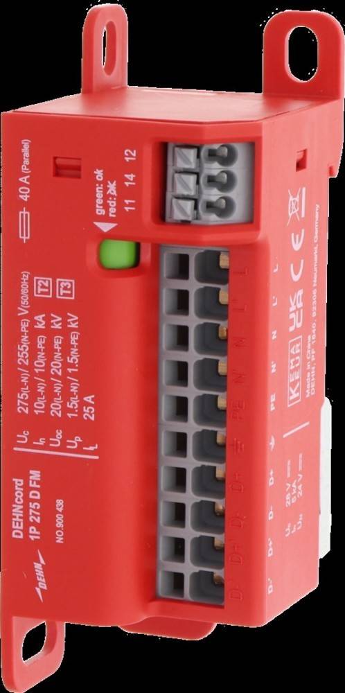 DEHN Überspannungsableiter einphasiger 900438