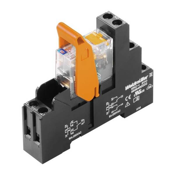 10 Stk. Weidmüller Koppelrelais 24VDC RCIKIT