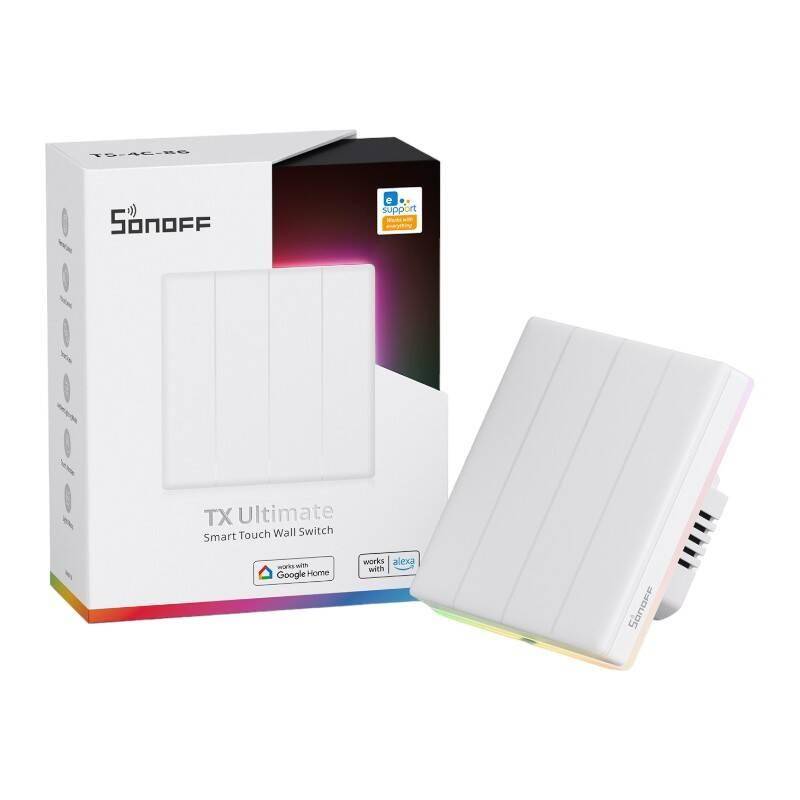 Sonoff - T5-4C-86 - Smart Wi-Fi Touch-Wandschalter Sonoff TX T5 4C (4-Kanal)-3