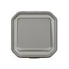 LEGRAND, Plexo New Feuchtraum-Aufputz-1-Fach Wechselschalter, 10 Ampere, 250 Volt, IP55 - IK07, Grau, 069712L