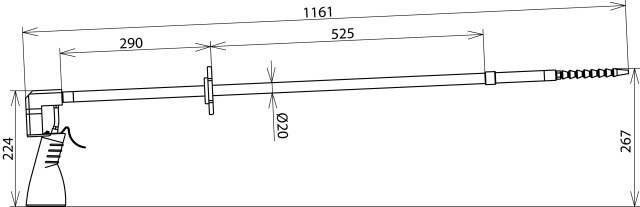 DEHN Handöler D 20mm L 1160mm HOEL 36 20 1100-1