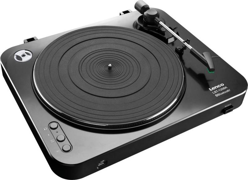 LENCO Plattenspieler LBT-120 sw-3