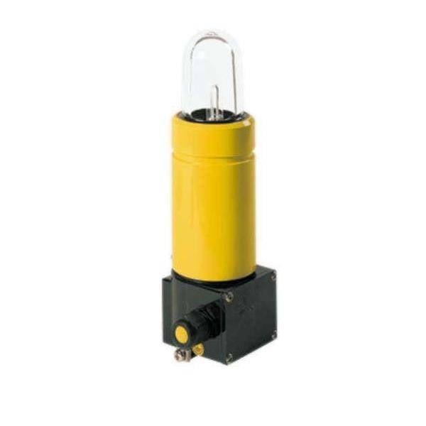 Stahl LED Dauerleuchte Grün 6161/3-70-521-0-1