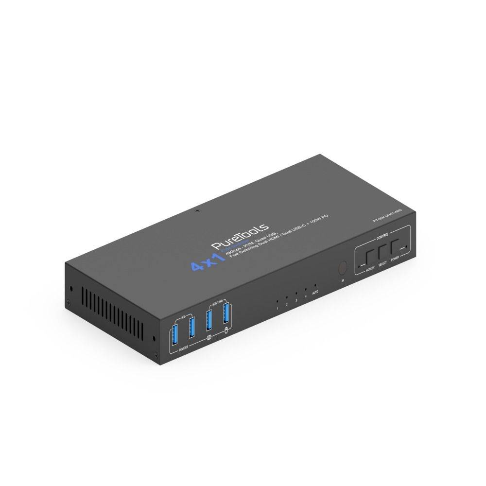 4x1 USB-C / HDMI 48G Collaboration Switcher-0