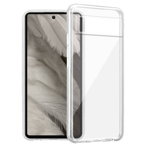 Cadorabo Hülle für Google Pixel 7A Schutz Hülle in Transparent Schutzhülle TPU Silikon Cover Etui Case