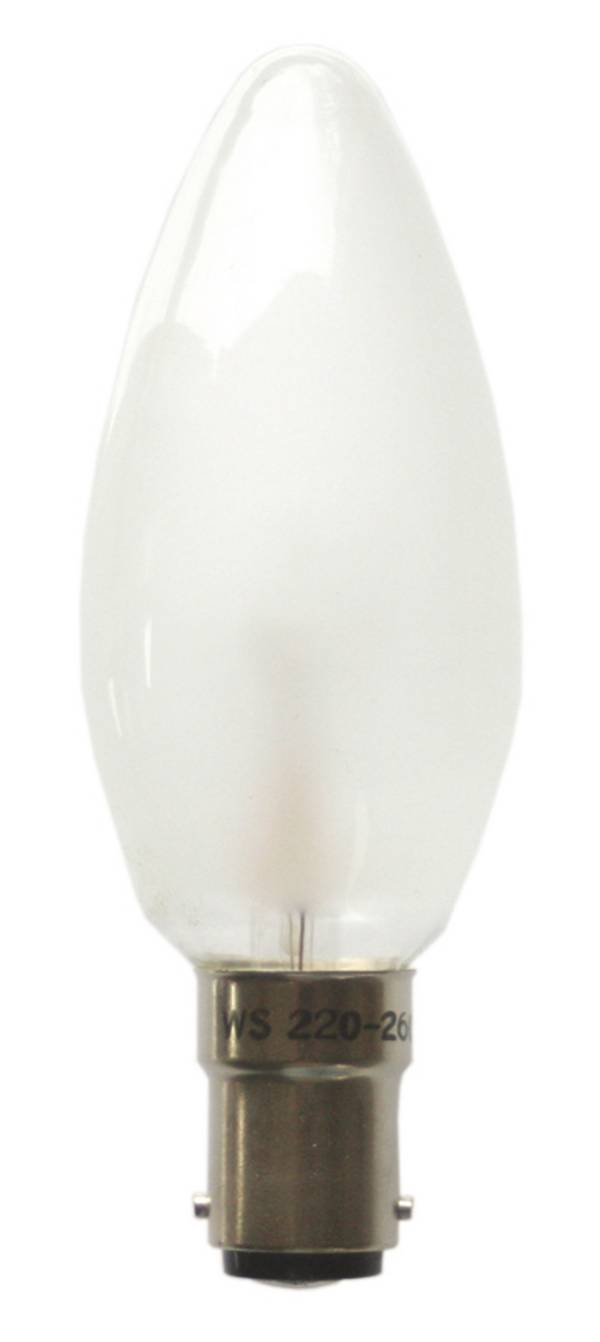 40823 Kerzenlampe 35x100mm BA15d 230V 40W matt