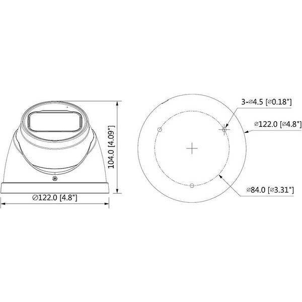 Dahua HAC-HDW2501TP-Z-A-S2 HD Kamera 5MPx T/N IR