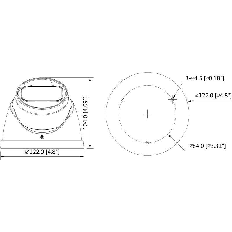 Dahua HAC-HDW2501TP-Z-A-S2 HD Kamera 5MPx T/N IR-0