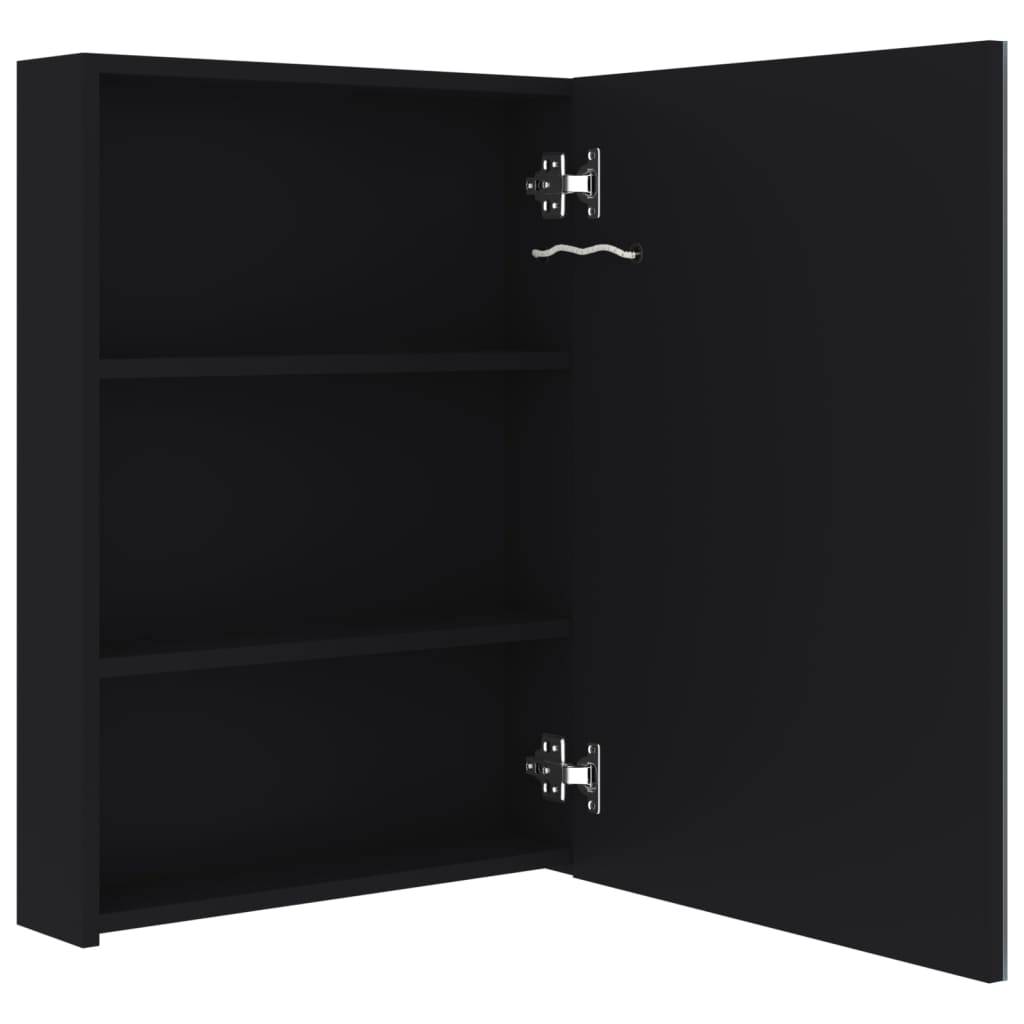 LED-Bad-Spiegelschrank 50x13x70 cm-4
