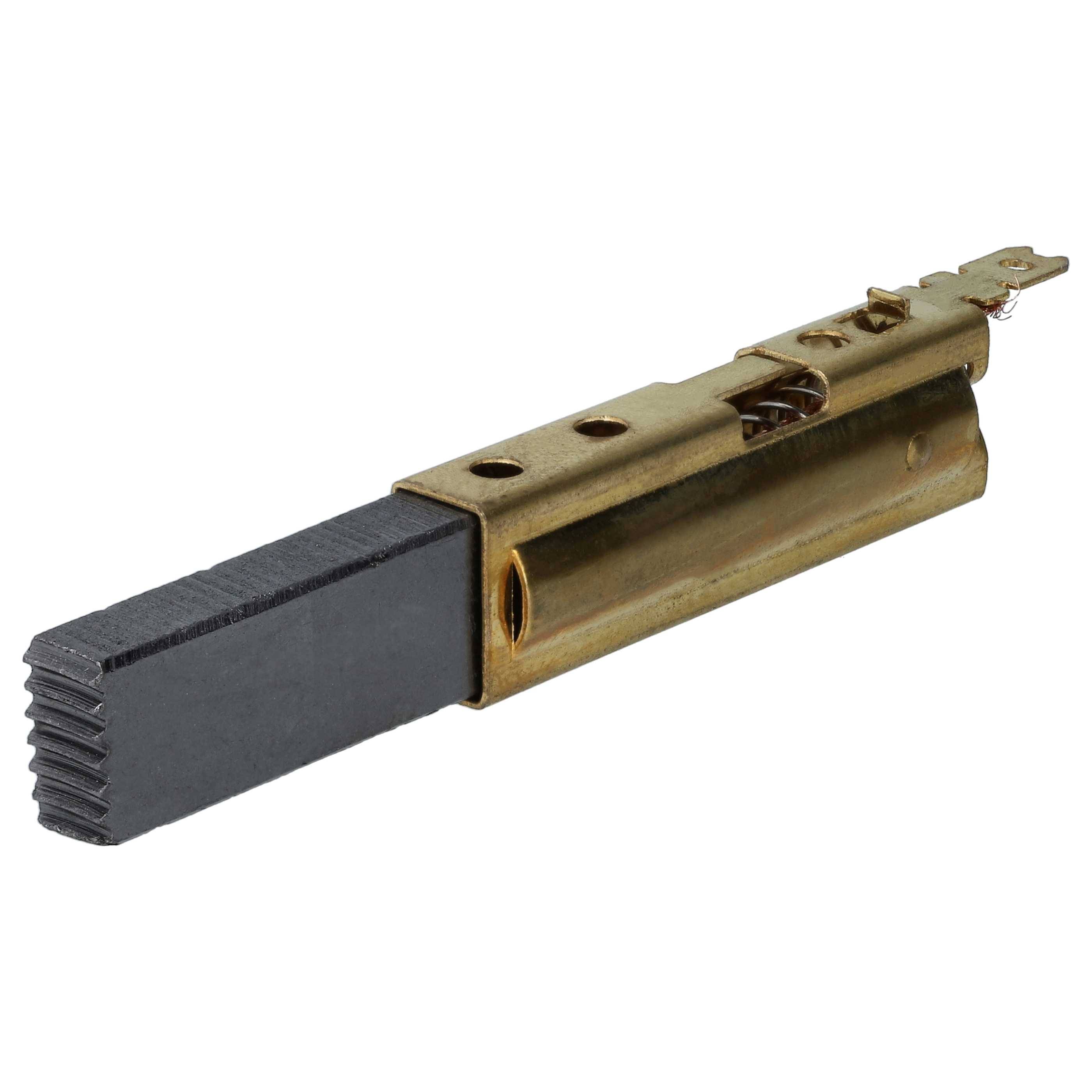 vhbw 2x Kohlebürste kompatibel mit Nilfisk Alto SQ 450-01 | 450-1H -3H, 450-11, 450-1M -3M Industriestaubsauger-1