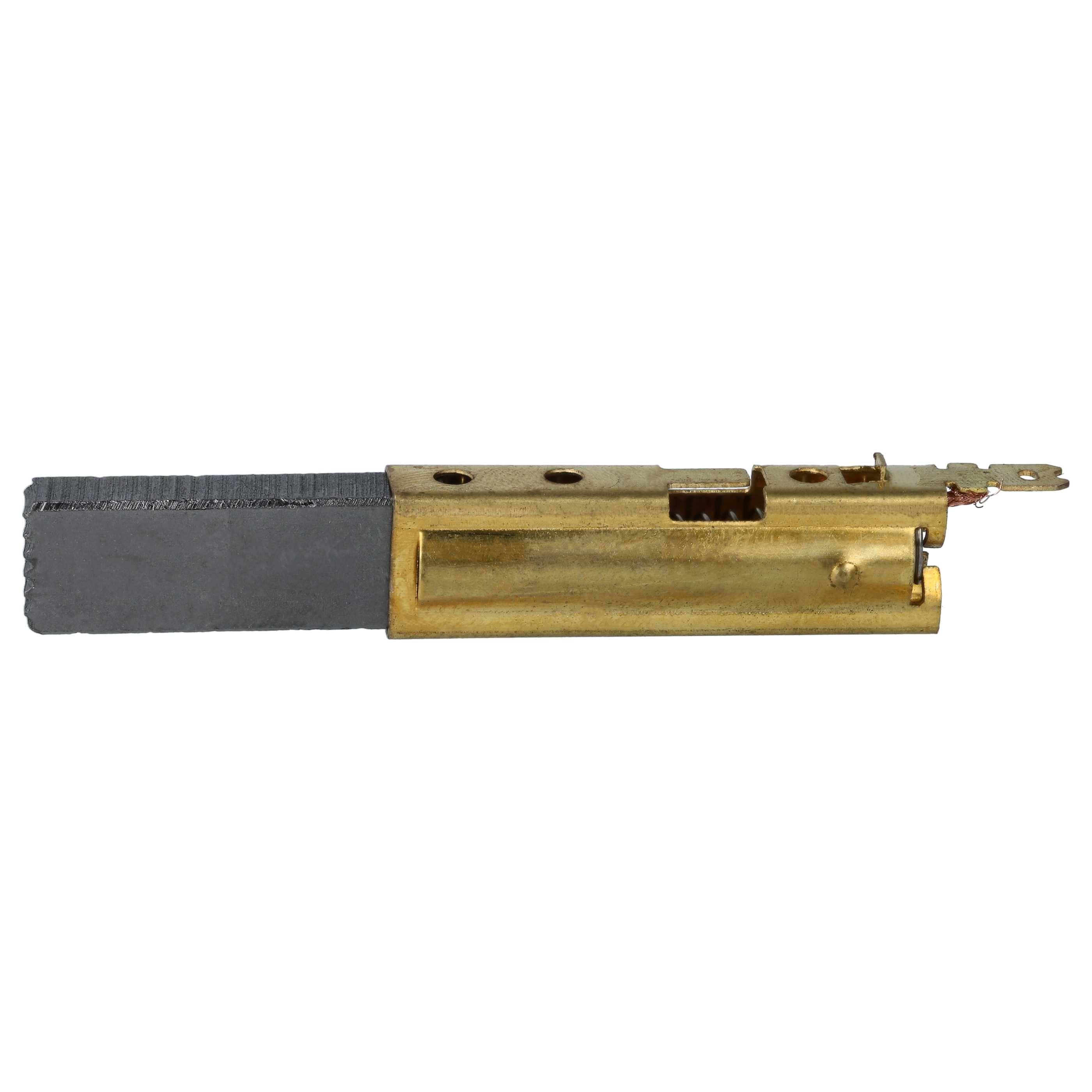 vhbw 2x Kohlebürste kompatibel mit Nilfisk Alto SQ 450-01 | 450-1H -3H, 450-11, 450-1M -3M Industriestaubsauger-2