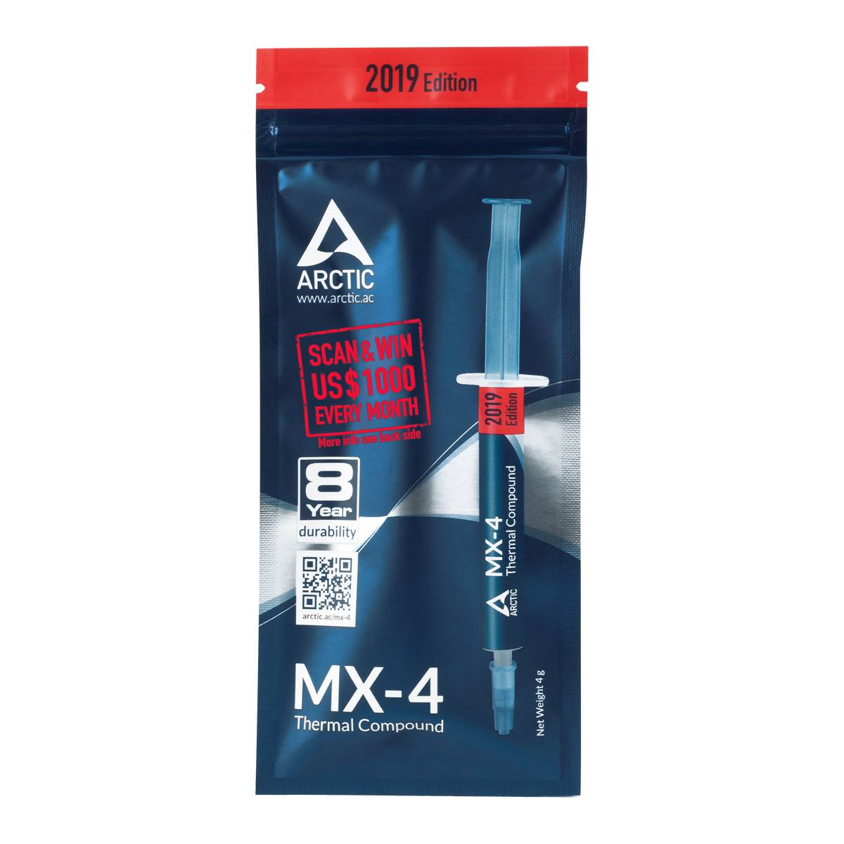 ARCTIC Wärmeleitpaste MX-4 4g ACTCP00002B-1