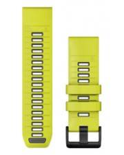Garmin QuickFit-Armband 26 mm Silikon Amp Yellow/Graphit Mit diesen verstellbaren Schnellwechsel-Armbändern für deine-0