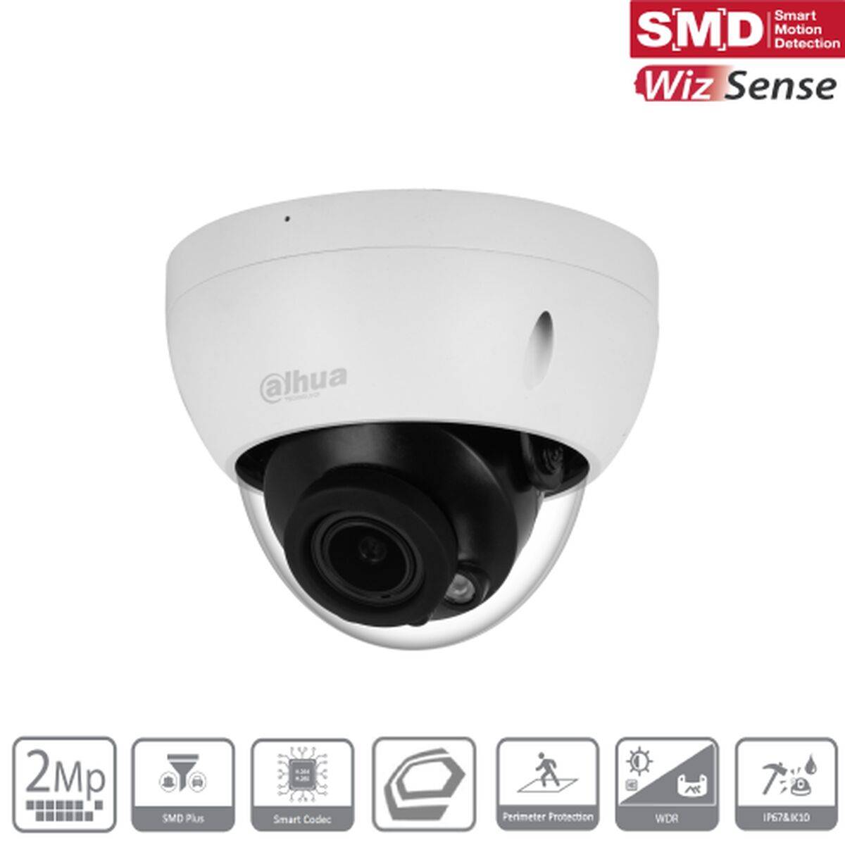 Dahua CCTV 2MP IR Vari-focal Dome WizSense Network Camera-0