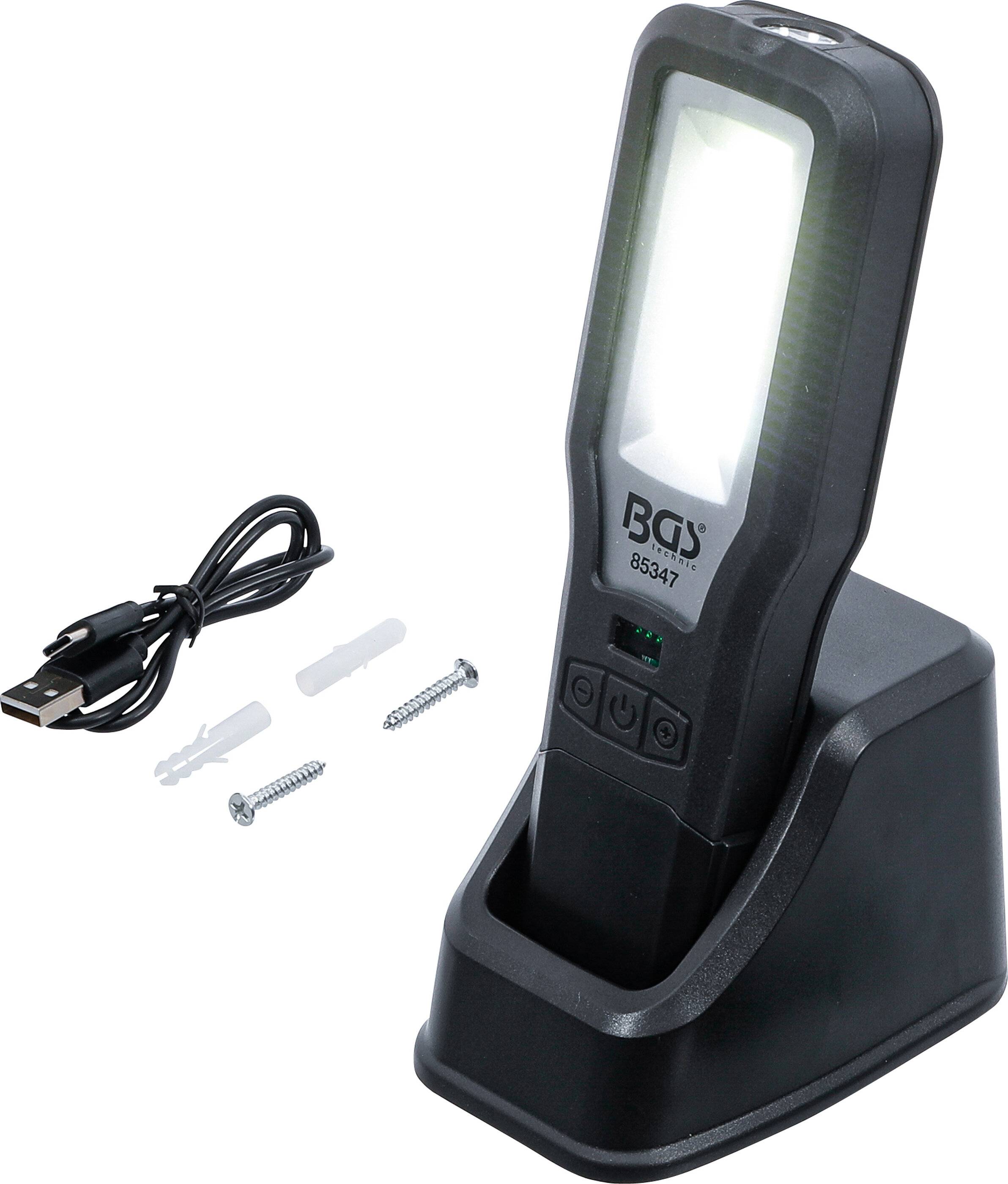 COB-LED Arbeits-Leuchte klappbar mit Ladestation-0