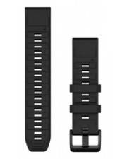 Garmin QuickFit-Armband 22 mm Silikon Schwarz Mit diesen verstellbaren Schnellwechsel-Armbändern für deine kompatible-0